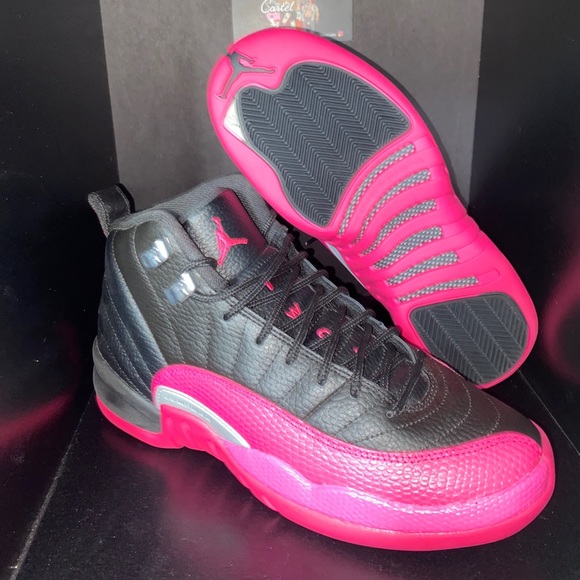 Pink New Jordan 12 2021 Jordan 12 Pink And Black